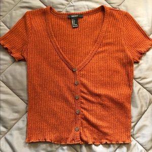 F21 Button Up Top